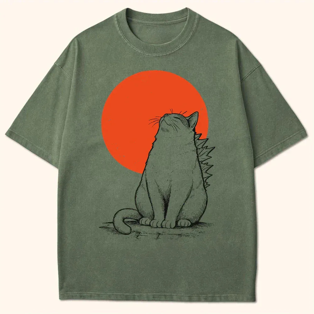 Sunrise Contemplation T-Shirt Moss / S 11463889505722577633 T-Shirt