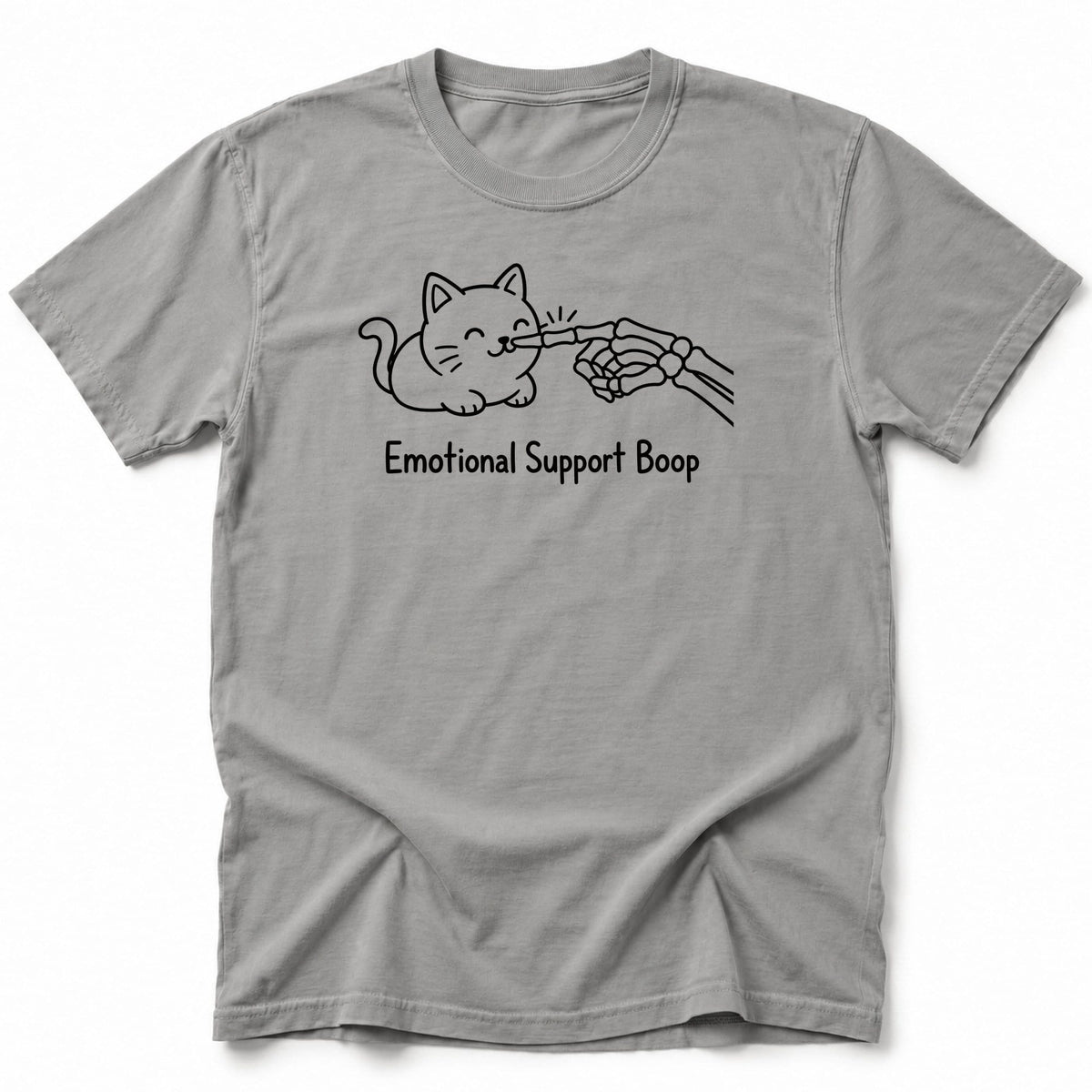 Support Boop T-Shirt Grey / S 17149672843711408783 T-Shirt