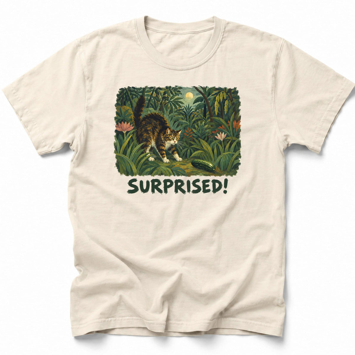 Surprised T-Shirt Ivory / S 22005393363123141735 T-Shirt