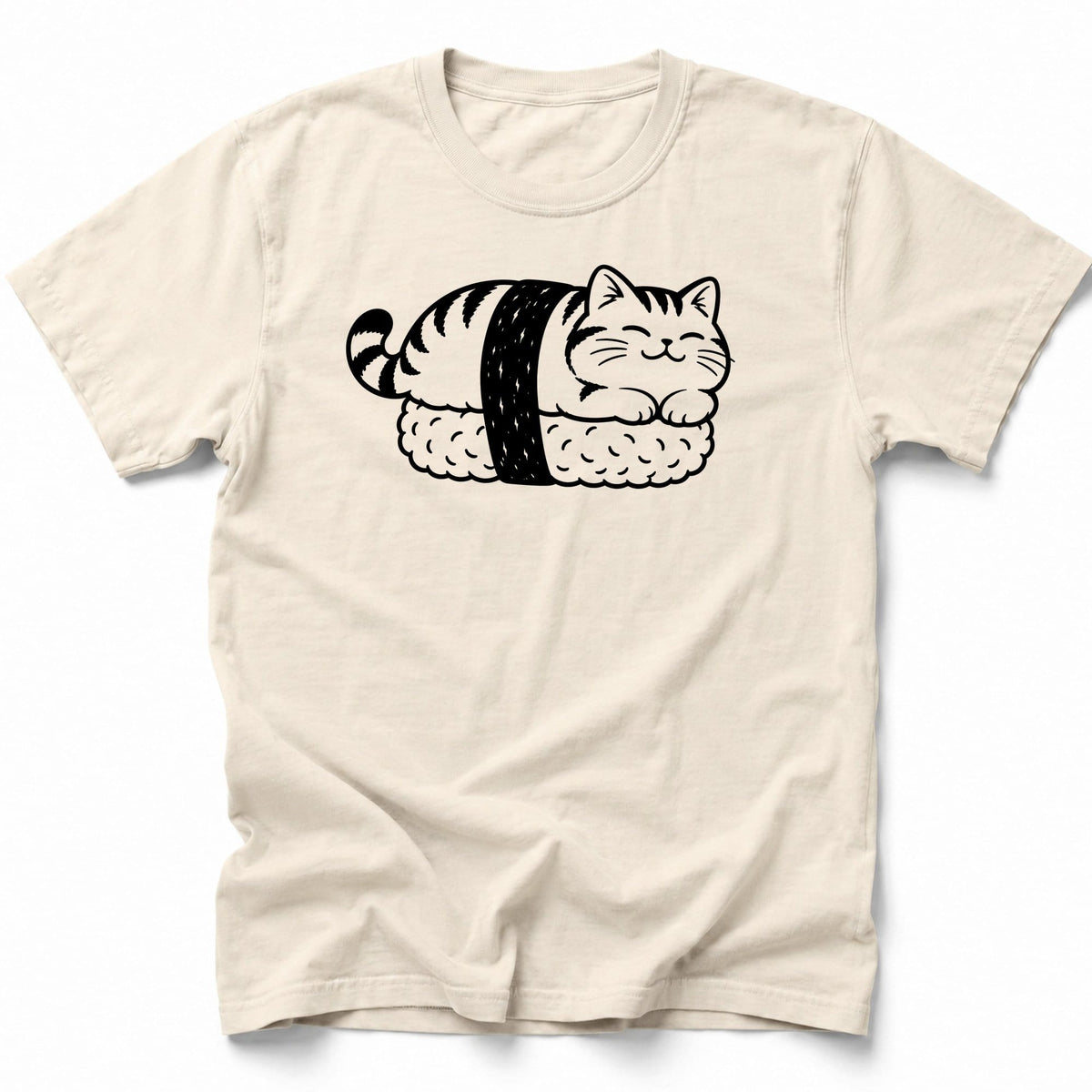 Sush Neko T-Shirt Ivory / S 29189371053333026670 T-Shirt