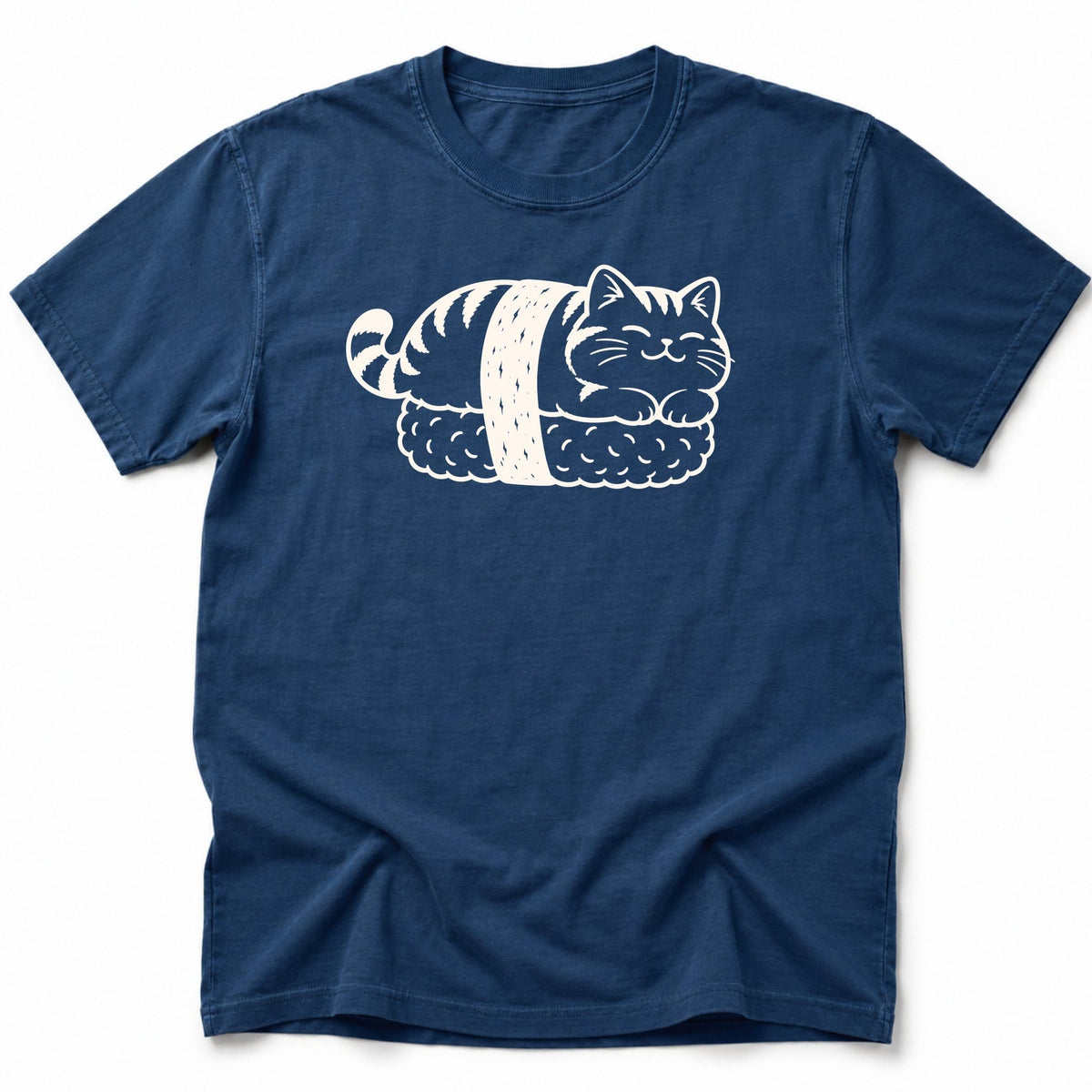 Sush Neko T-Shirt Navy / S 20003223059578420552 T-Shirt