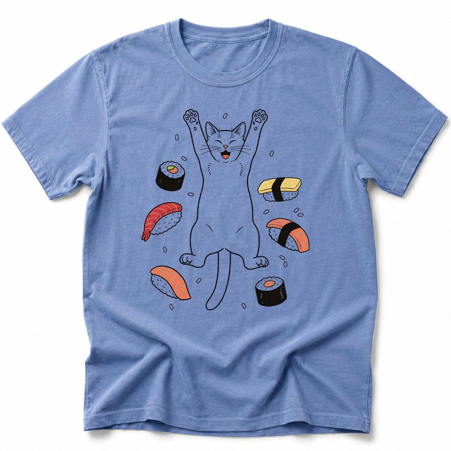 Sushi Day Joy T-Shirt Blue Jean / S 23469781871024912025 T-Shirt
