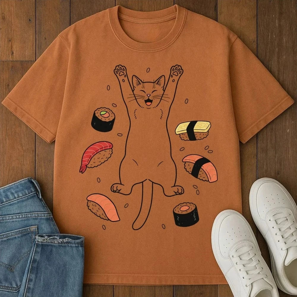 Sushi Day Joy T-Shirt Yam / S 16078203987095909911 T-Shirt