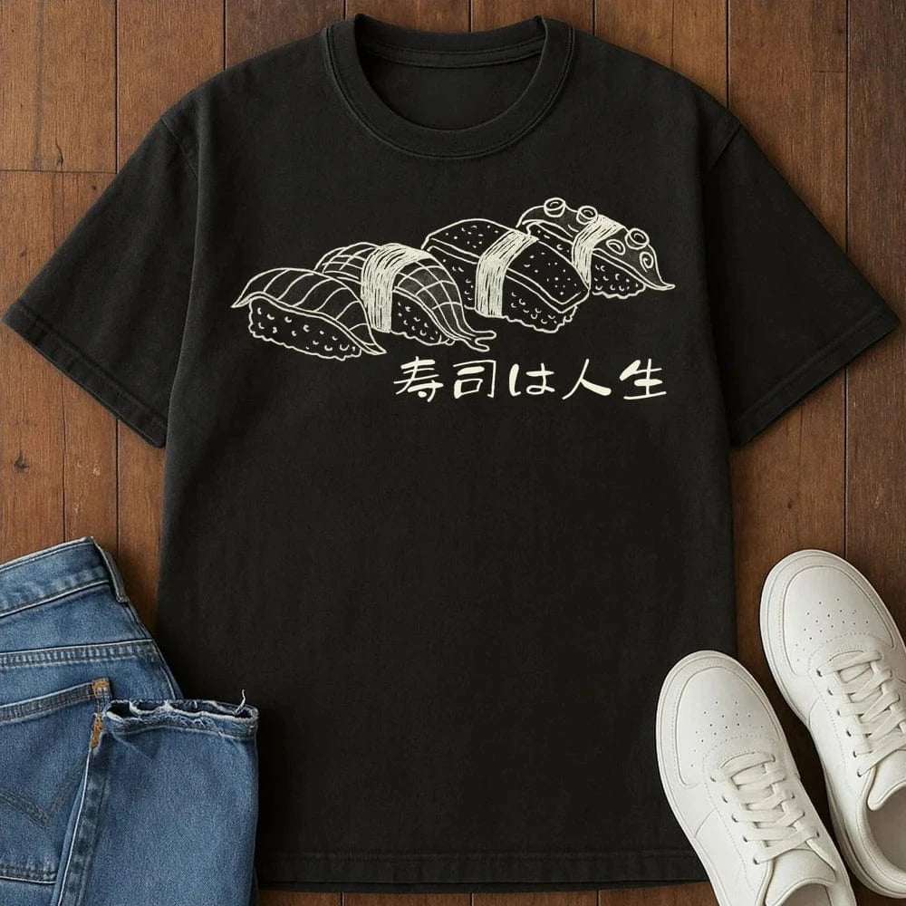Sushi Lover T-Shirt Black / S 24032434538516751763 T-Shirt