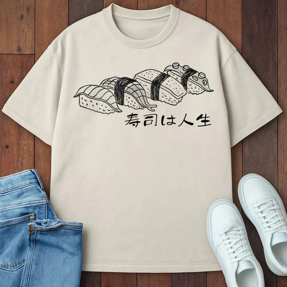 Sushi Lover T-Shirt Ivory / S 11727256296452378511 T-Shirt