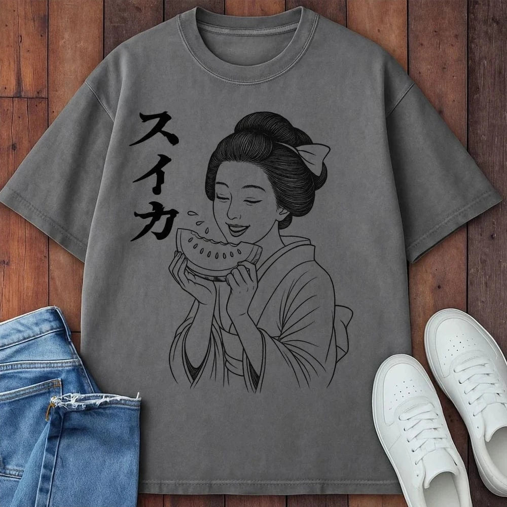 Sweet Slice T-Shirt Grey / S 24597531645484595660 T-Shirt