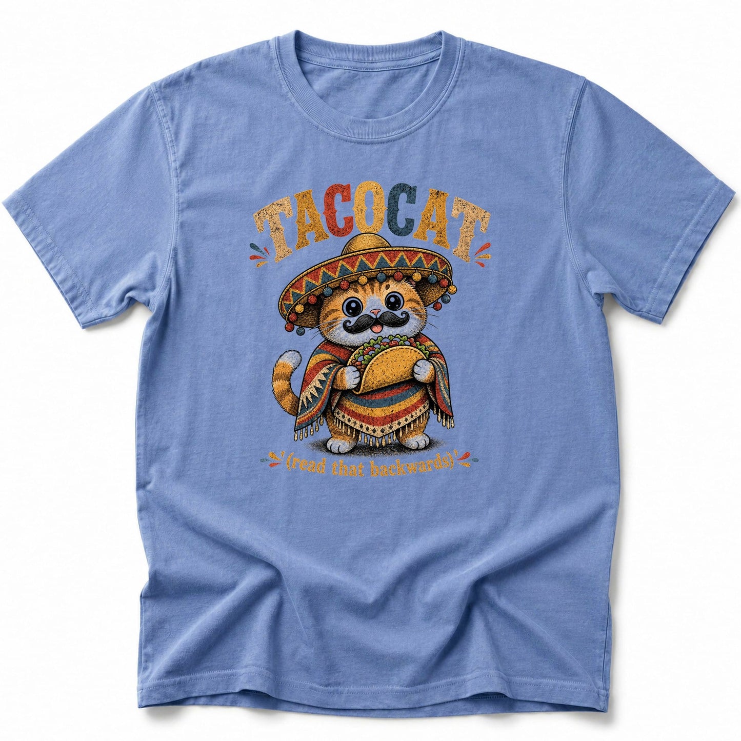 Taco Cat T-Shirt Blue Jean / S 12998190871250335847 T-Shirt