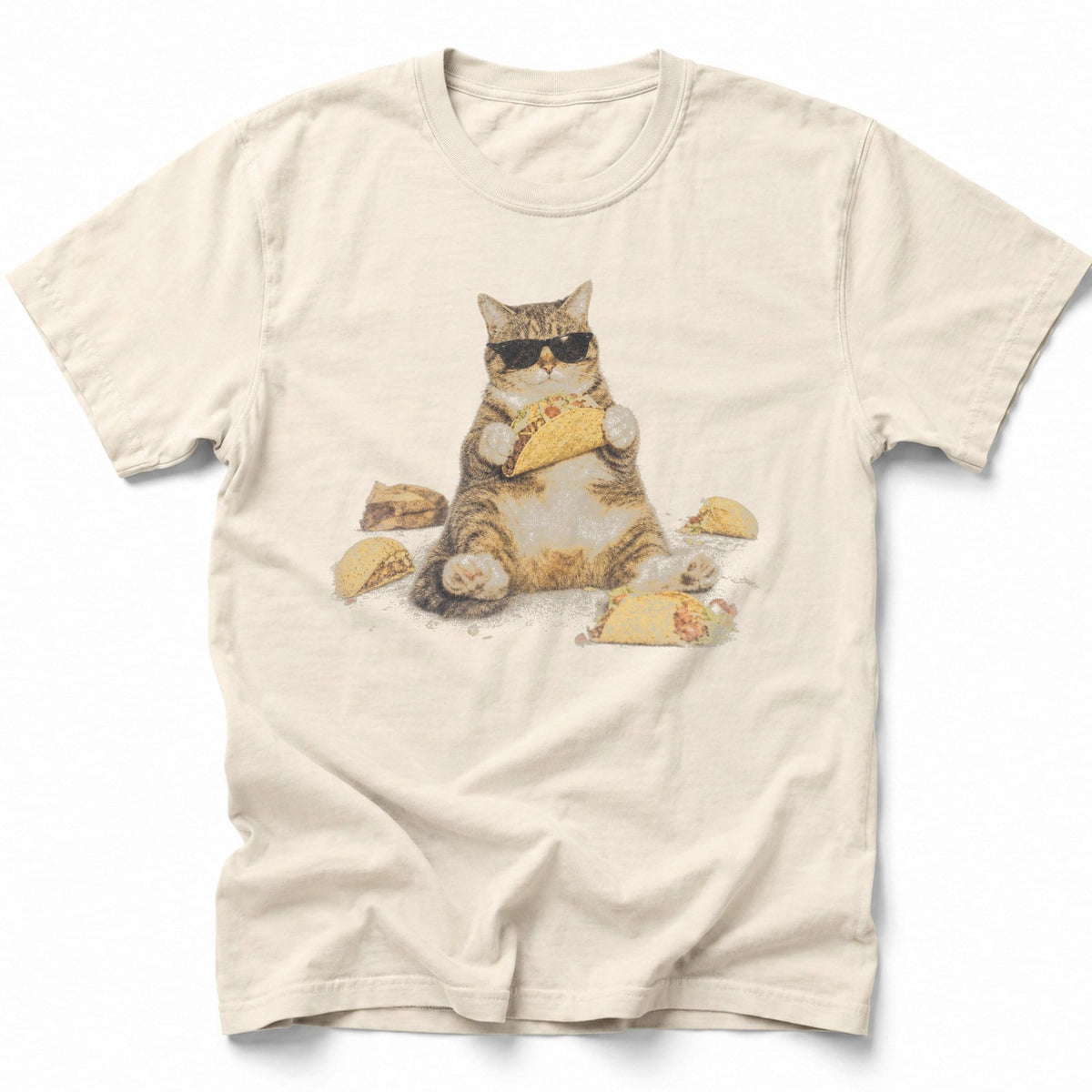 Taco Noir T-Shirt Ivory / S 12668186440969880801 T-Shirt
