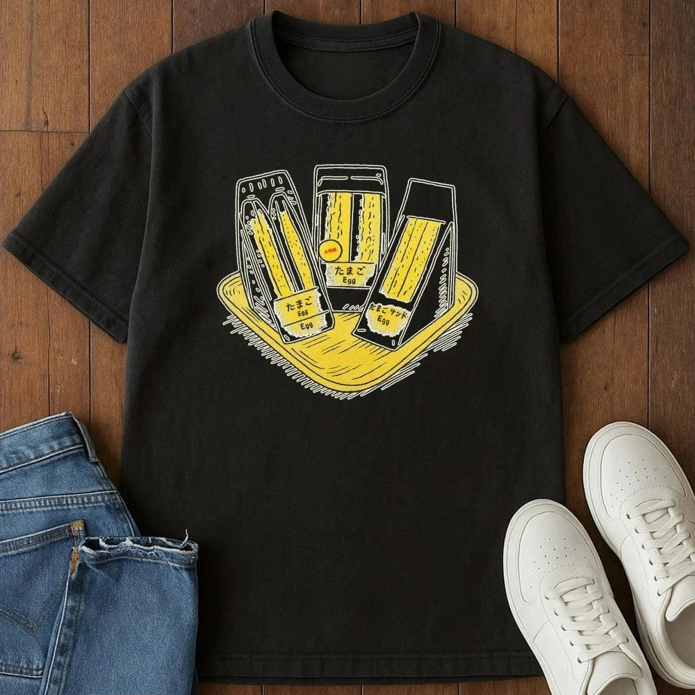 Tamago Sando T-Shirt Black / S 56199912449360175058 T-Shirt