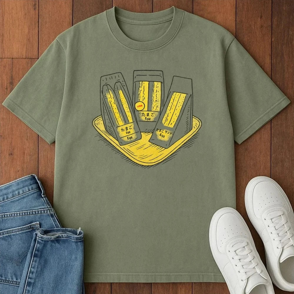 Tamago Sando T-Shirt Moss / S 14886928042556981309 T-Shirt