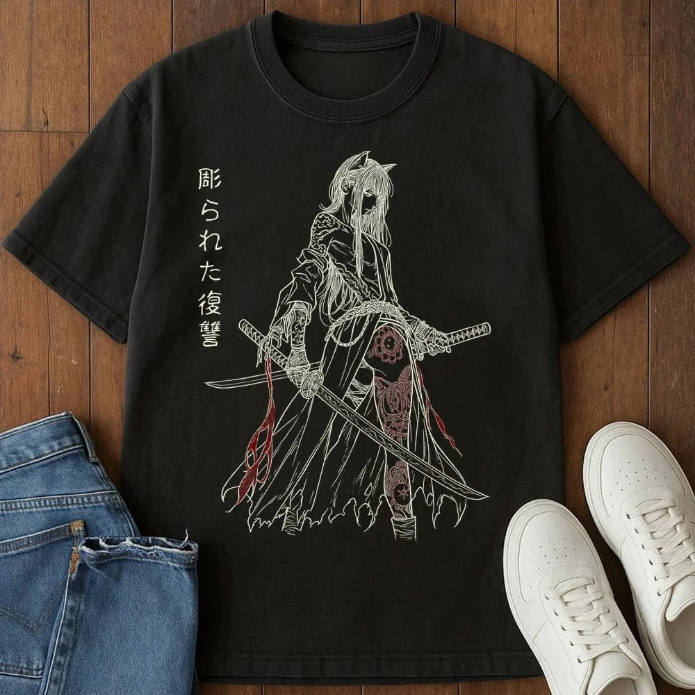 Tatooed Vengeance T-Shirt Black / S 20084297988127841114 T-Shirt