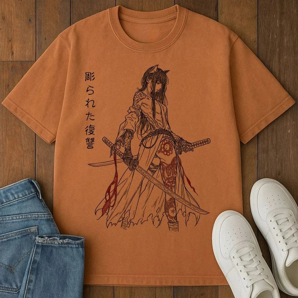 Tatooed Vengeance T-Shirt Yam / S 24057082529397334606 T-Shirt