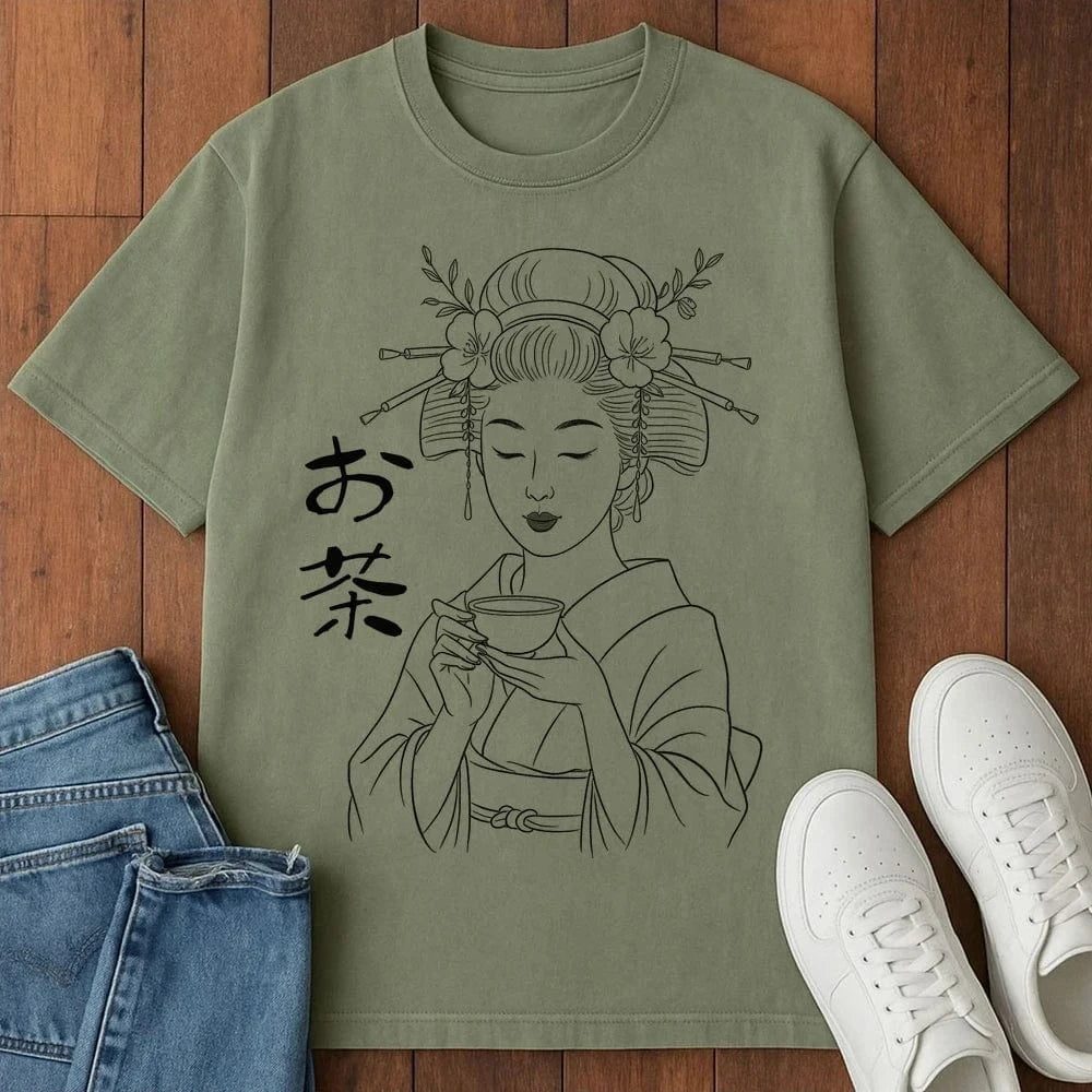 Tea Ceremony T-Shirt Moss / S 21928467621850379533 T-Shirt