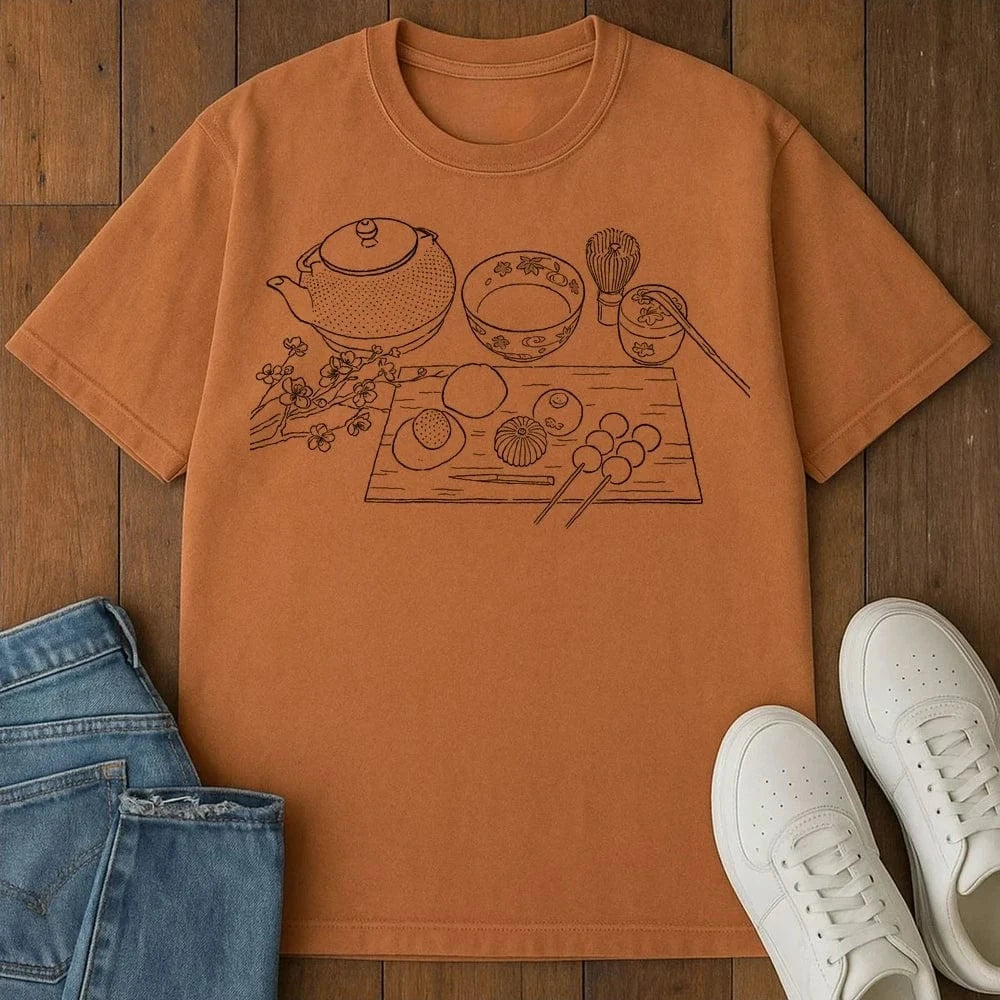 Tea Ceremony T-Shirt Yam / S 35828472748939582635 T-Shirt