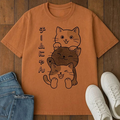 Team Nyan T-Shirt Yam / S 23923132367164181777 T-Shirt