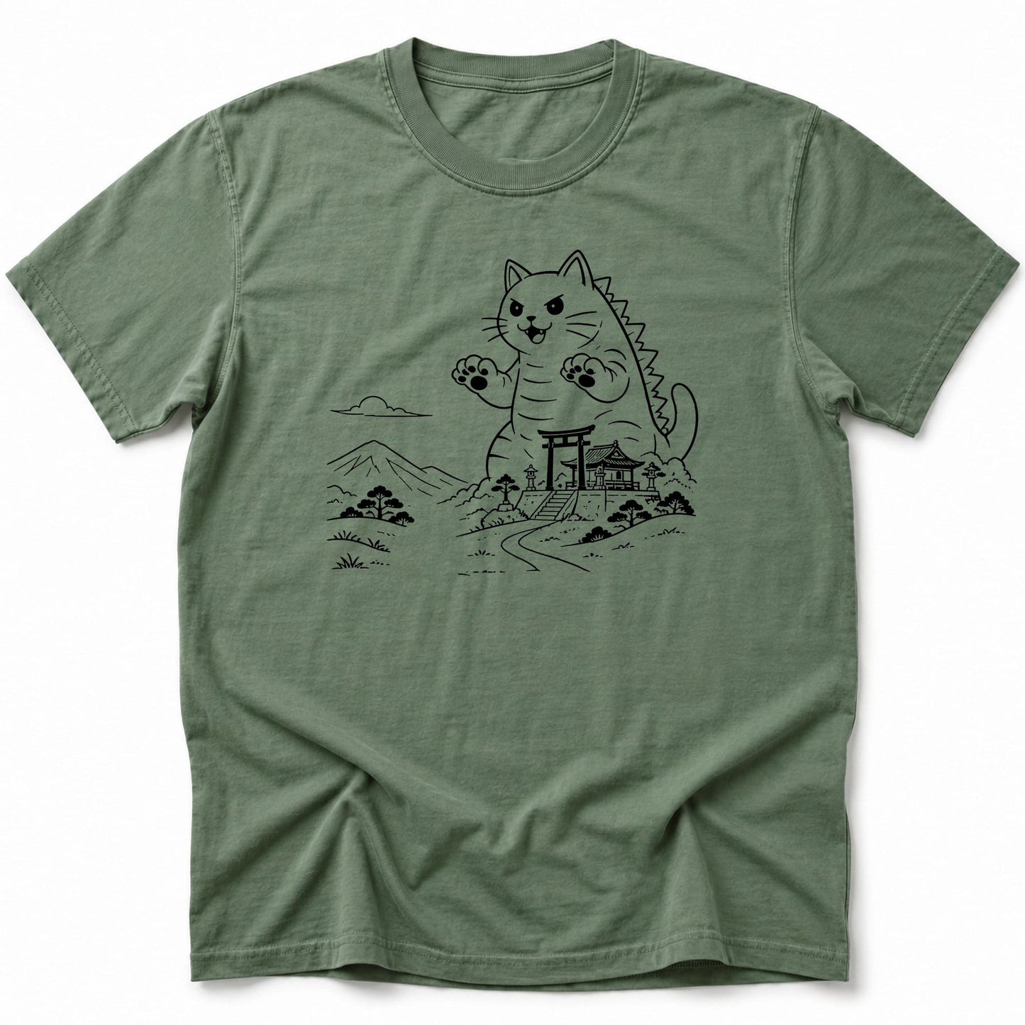 Temple Terror T-Shirt Moss / S 21265329617916758420 T-Shirt