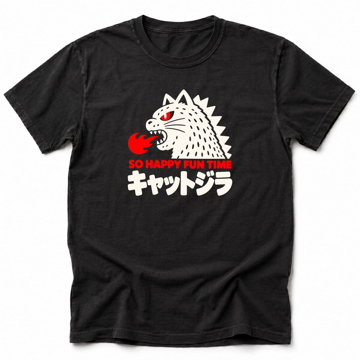 The Cat T-Shirt Black / S 22582475273979941314 T-Shirt