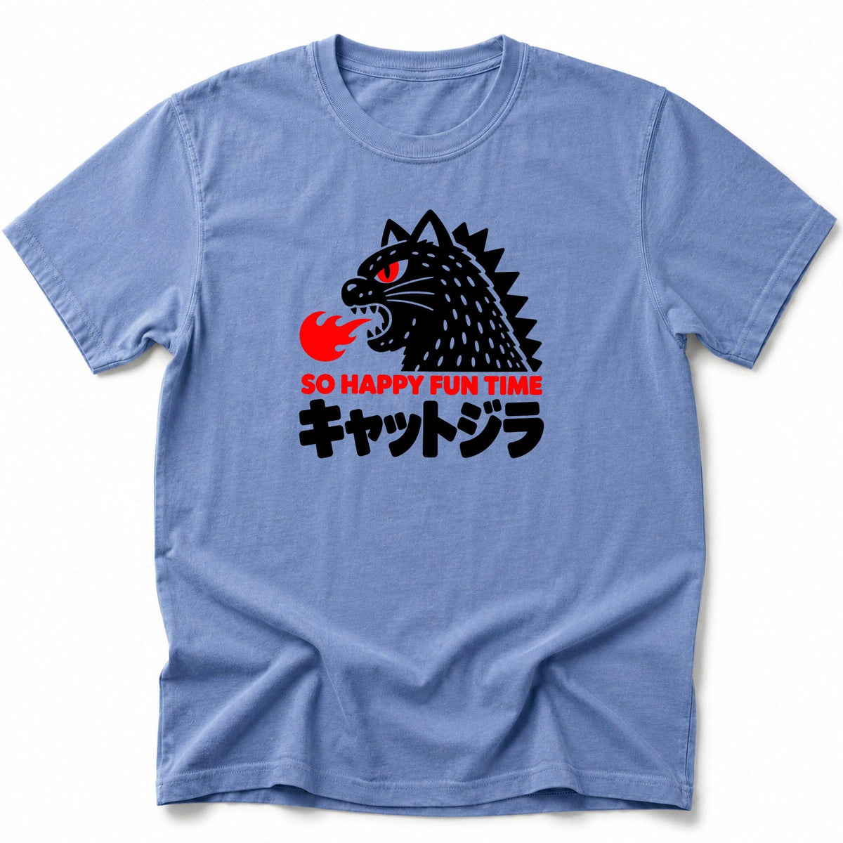 The Cat T-Shirt Blue Jean / S 24103091431200098606 T-Shirt