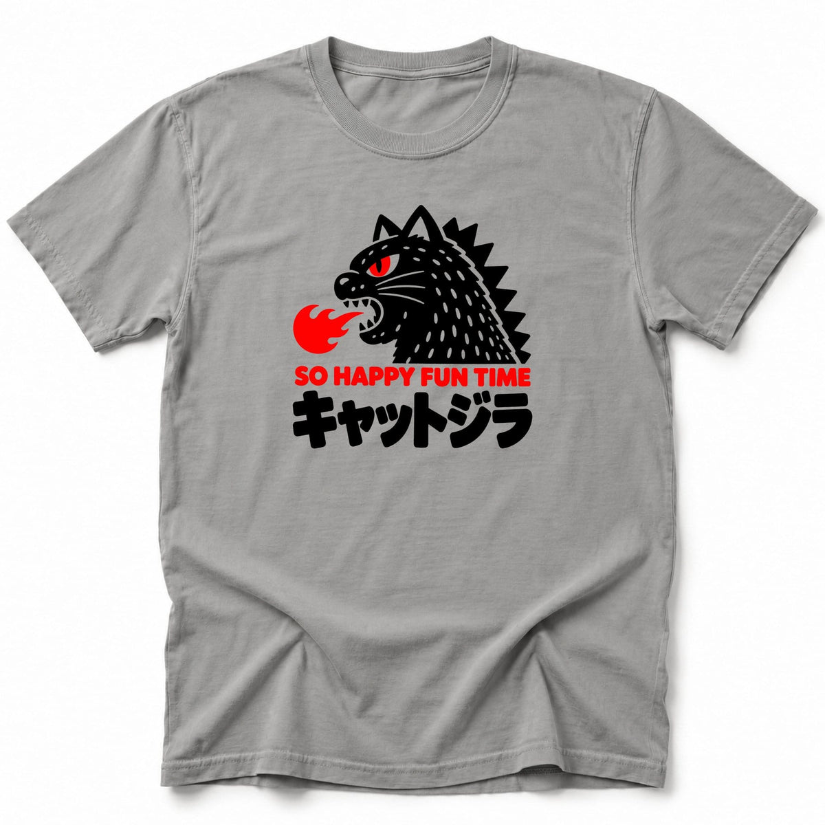 The Cat T-Shirt Grey / S 16444530581278477677 T-Shirt