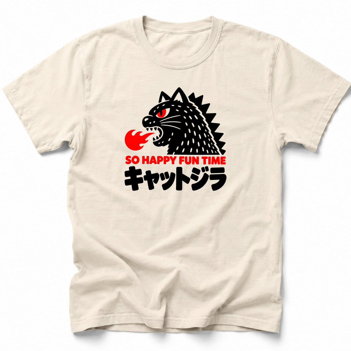 The Cat T-Shirt Ivory / S 19726776108472156255 T-Shirt
