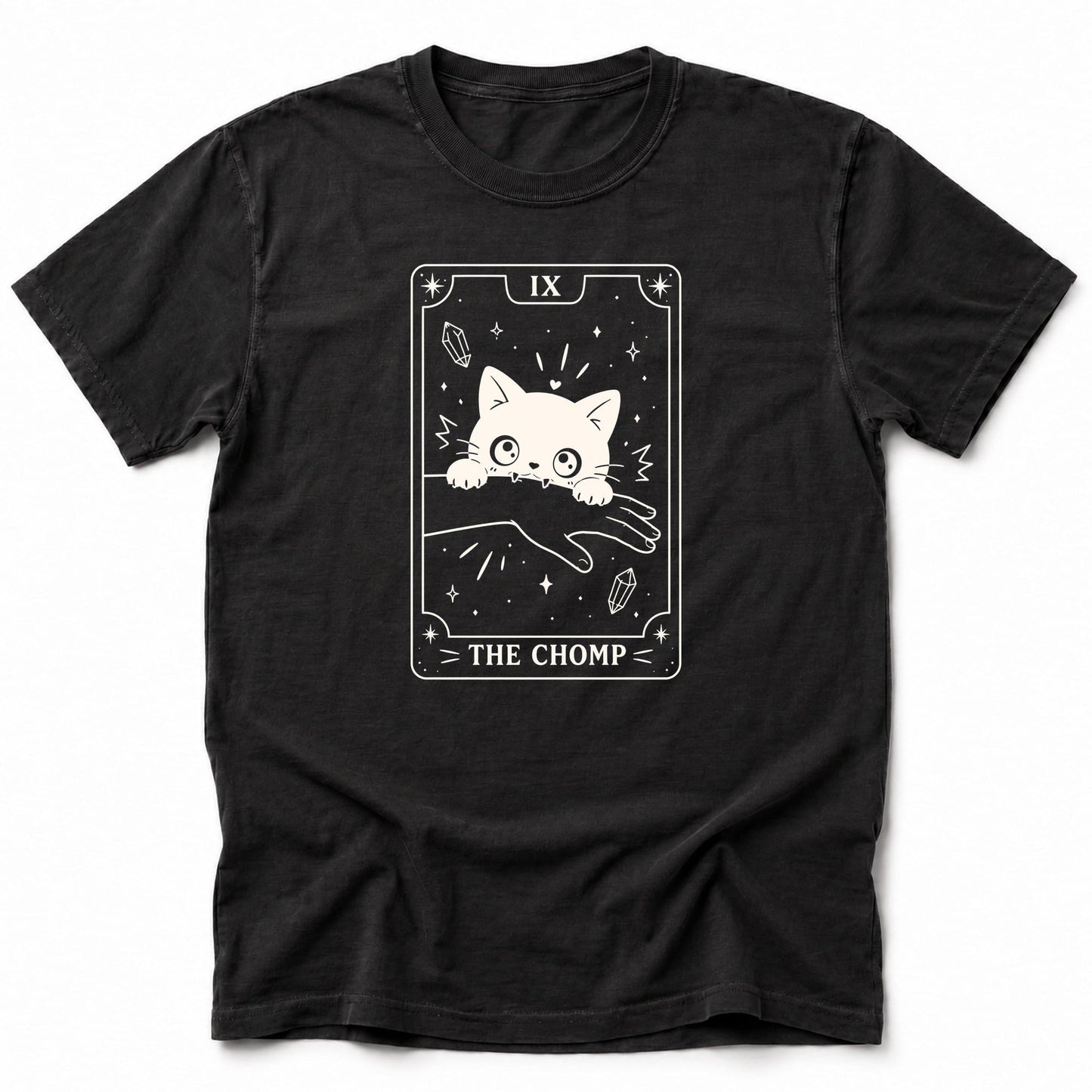 The Chomp Card T-Shirt Black / S 24198312671852847287 T-Shirt