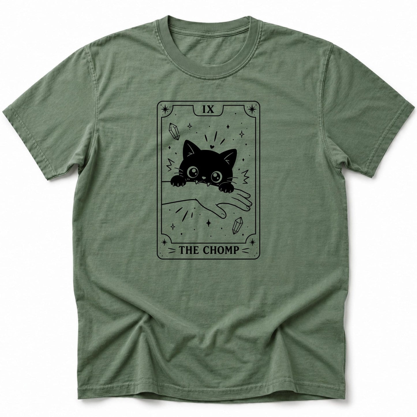 The Chomp Card T-Shirt Moss / S 13831935078631032574 T-Shirt