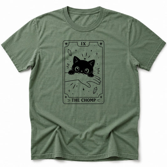 The Chomp Card T-Shirt Moss / S 13831935078631032574 T-Shirt