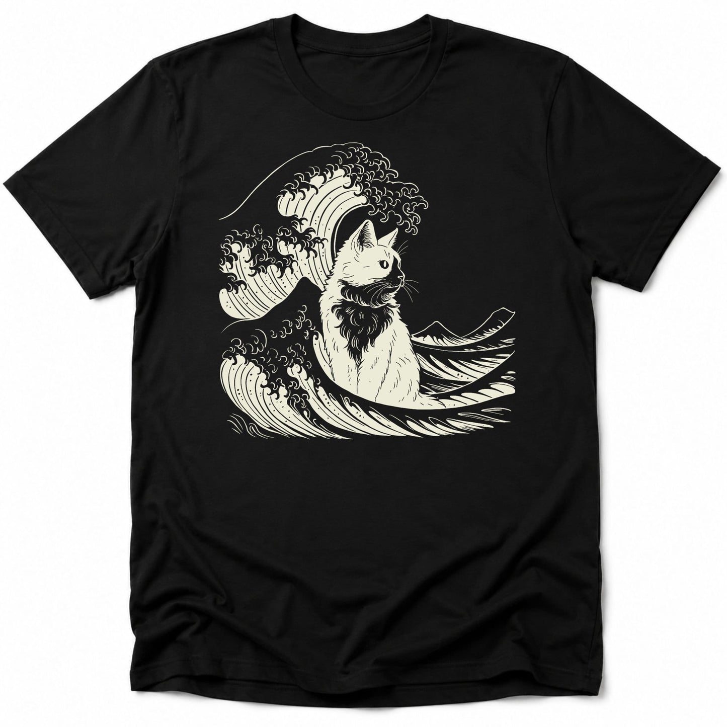 The Great Cat Wave Everyday Softstyle Tee Black / S 30001956447004489092 T-Shirt