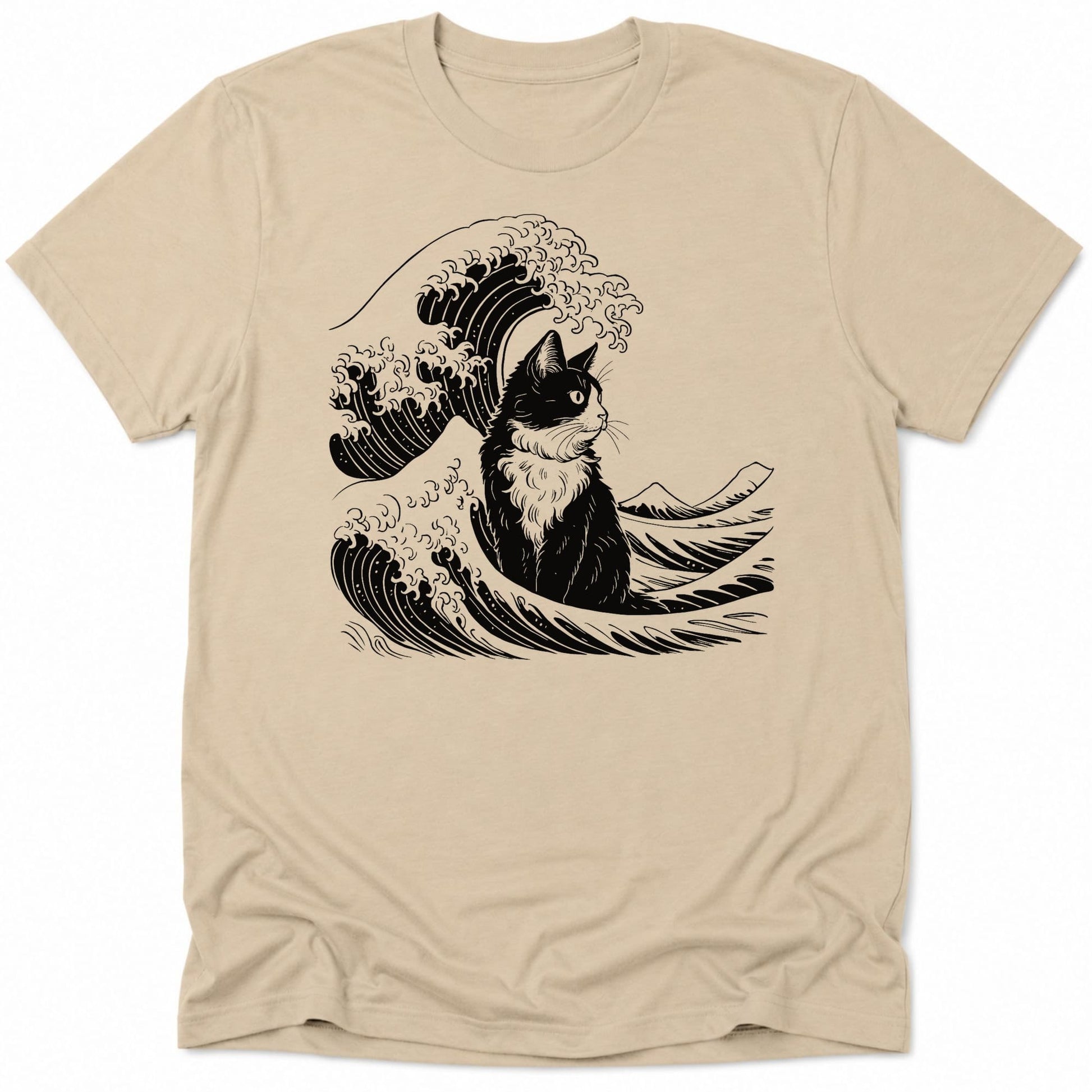 The Great Cat Wave Everyday Softstyle Tee Sand / S 78998137113779619605 T-Shirt