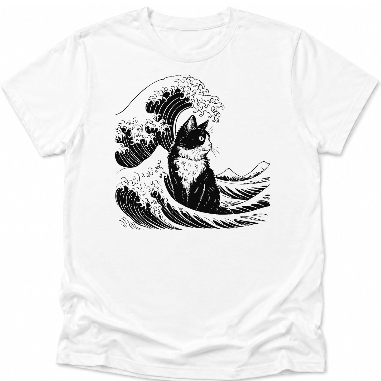 The Great Cat Wave Everyday Softstyle Tee White / S 22912767163826980636 T-Shirt