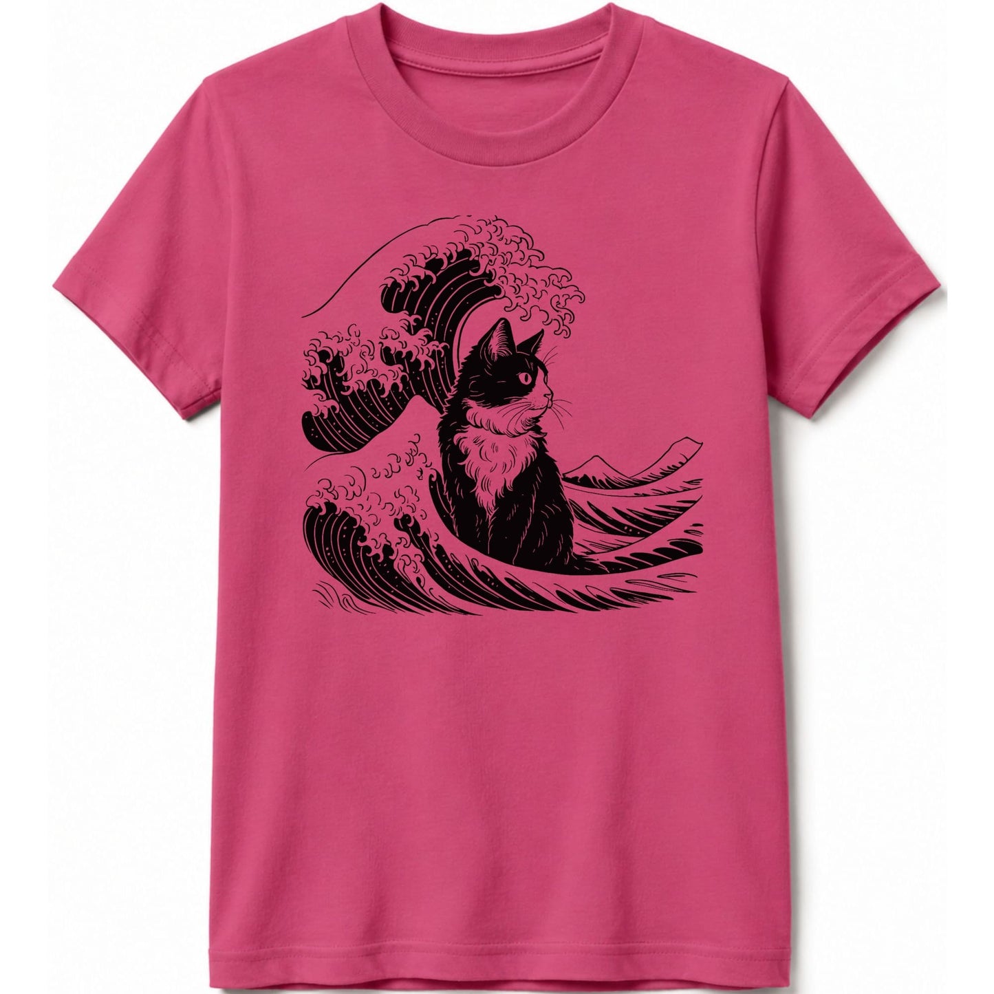 The Great Cat Wave Kids Tee Berry / S 34409828459015505697 Kids clothes