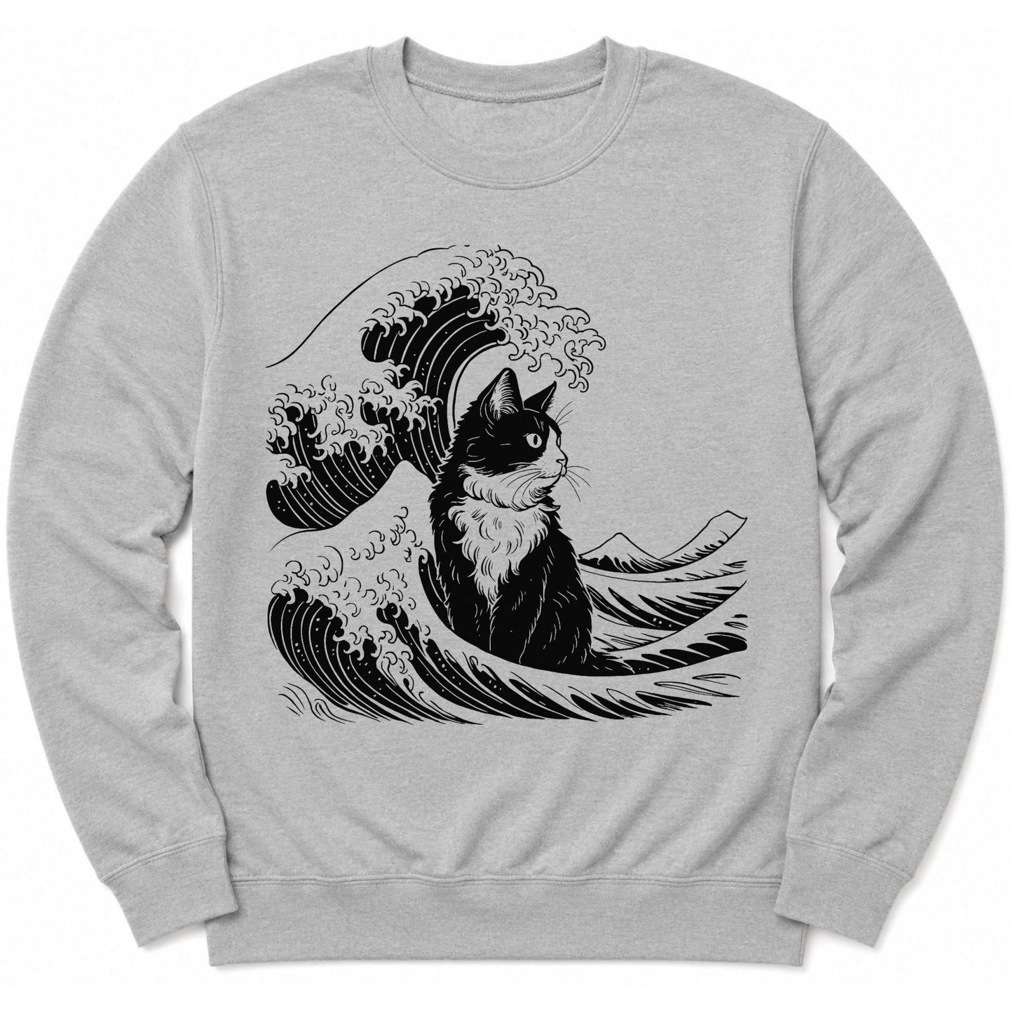 The Great Cat Wave Sweatshirt Sport Grey / S 27499079194763303611 Sweatshirt