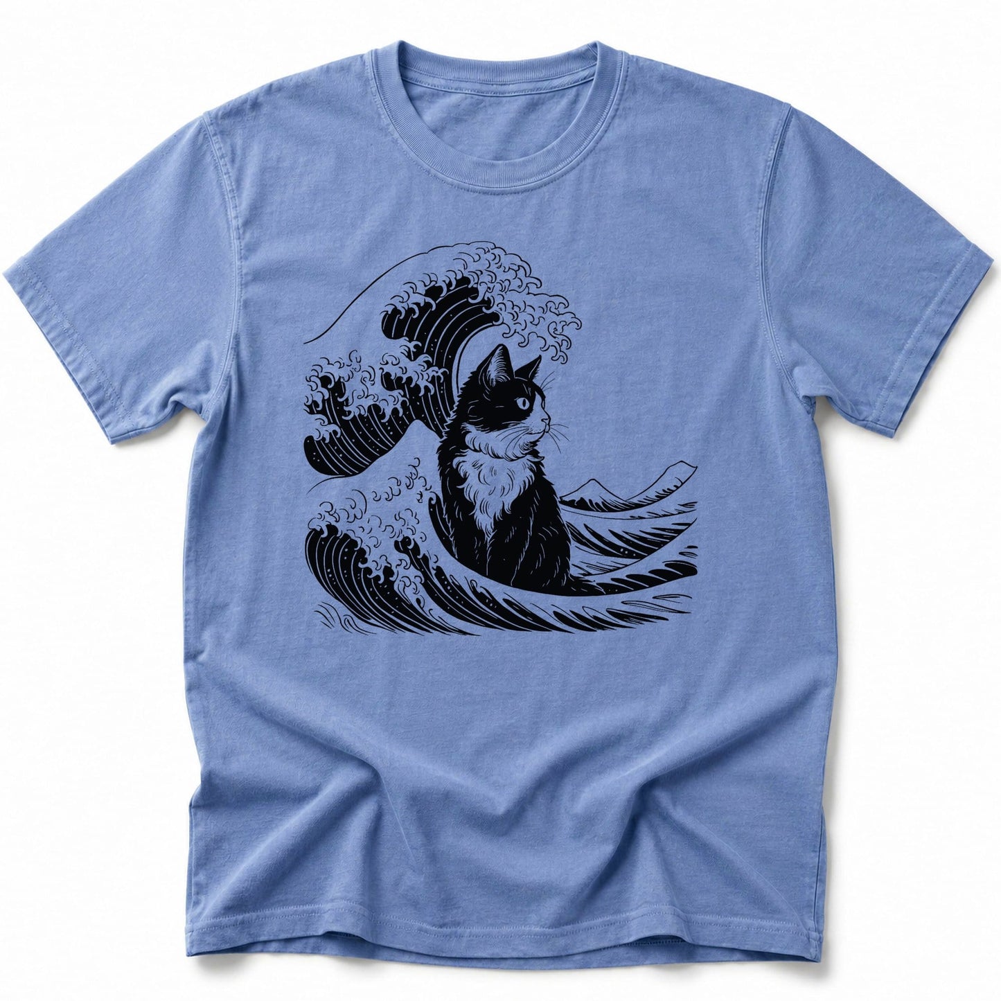 The Great Cat Wave T-Shirt Blue Jean / S 22713737610904379758 T-Shirt