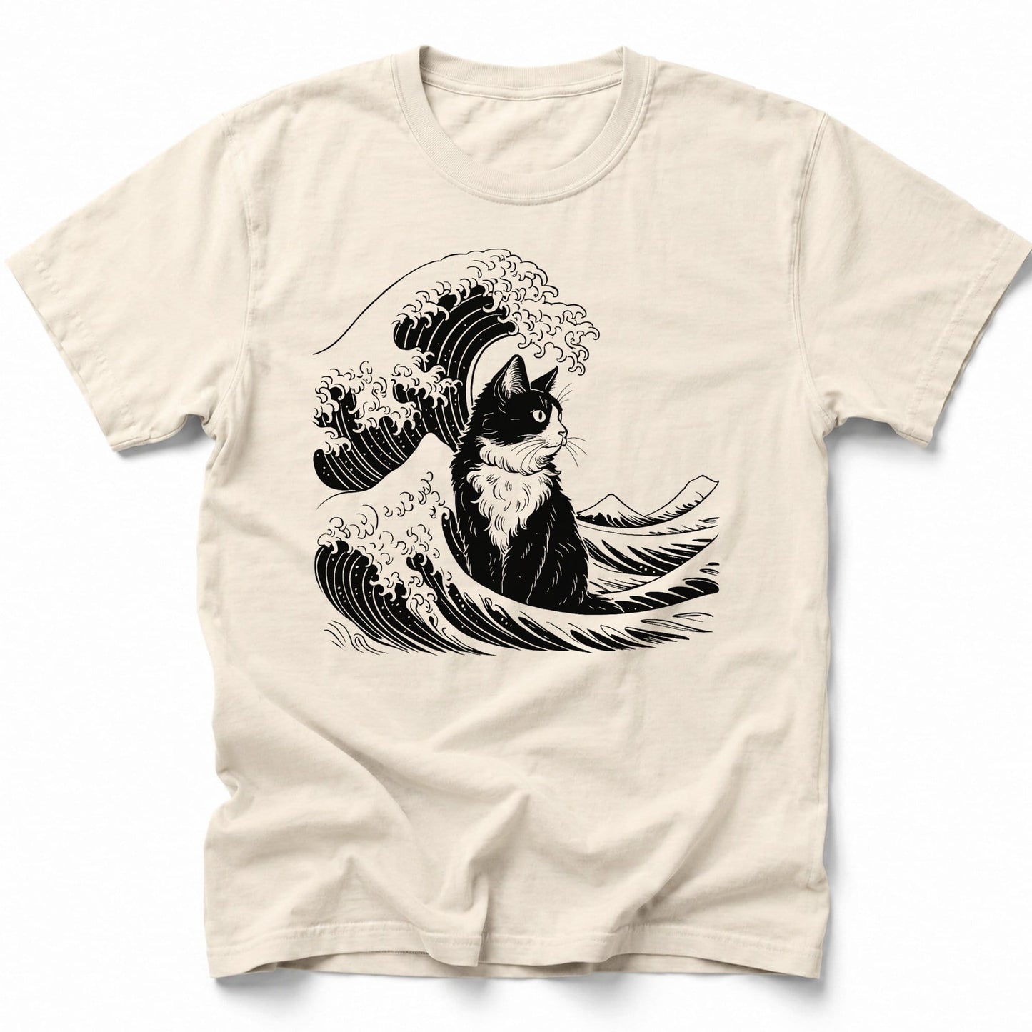 The Great Cat Wave T-Shirt Ivory / S 30214650218503052681 T-Shirt