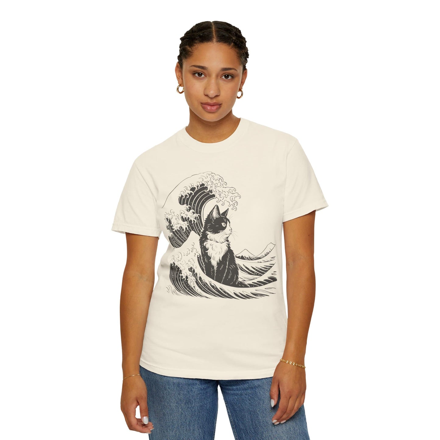 The Great Cat Wave T-Shirt  – Softest Cat Tee on Earth T-Shirt
