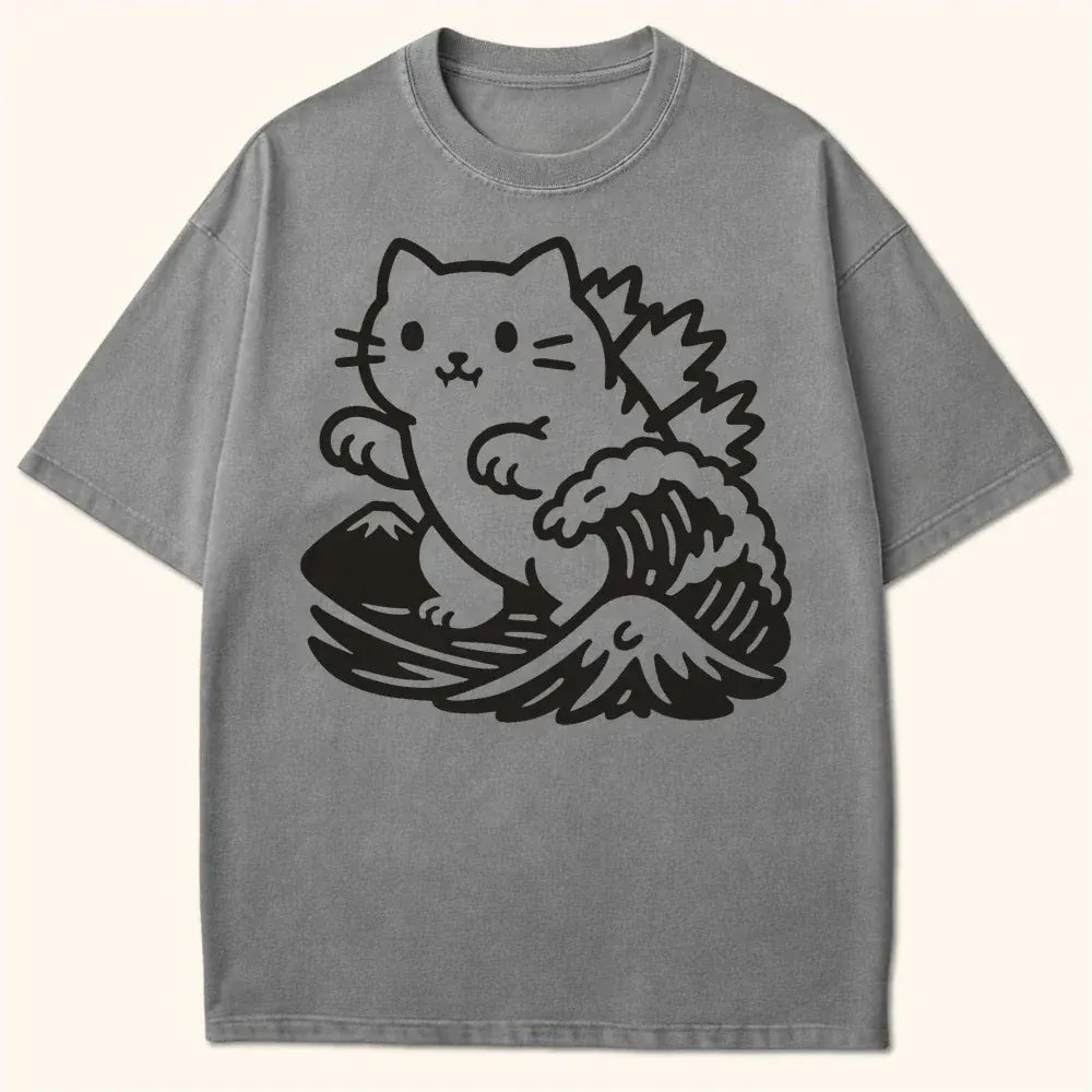 The Great Meow T-Shirt Grey / S 32975688854191690280 T-Shirt