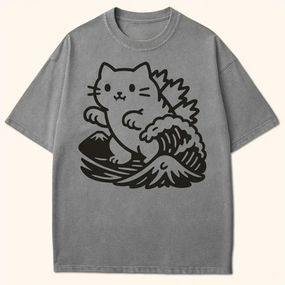 The Great Meow T-Shirt Grey / S 32975688854191690280 T-Shirt
