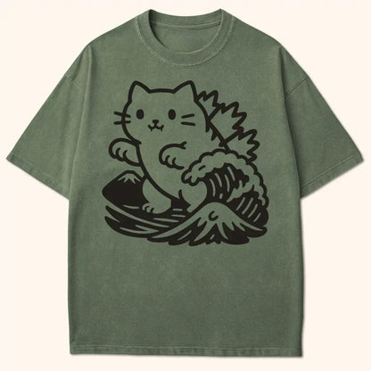 The Great Meow T-Shirt Moss / S 10529163388461297614 T-Shirt