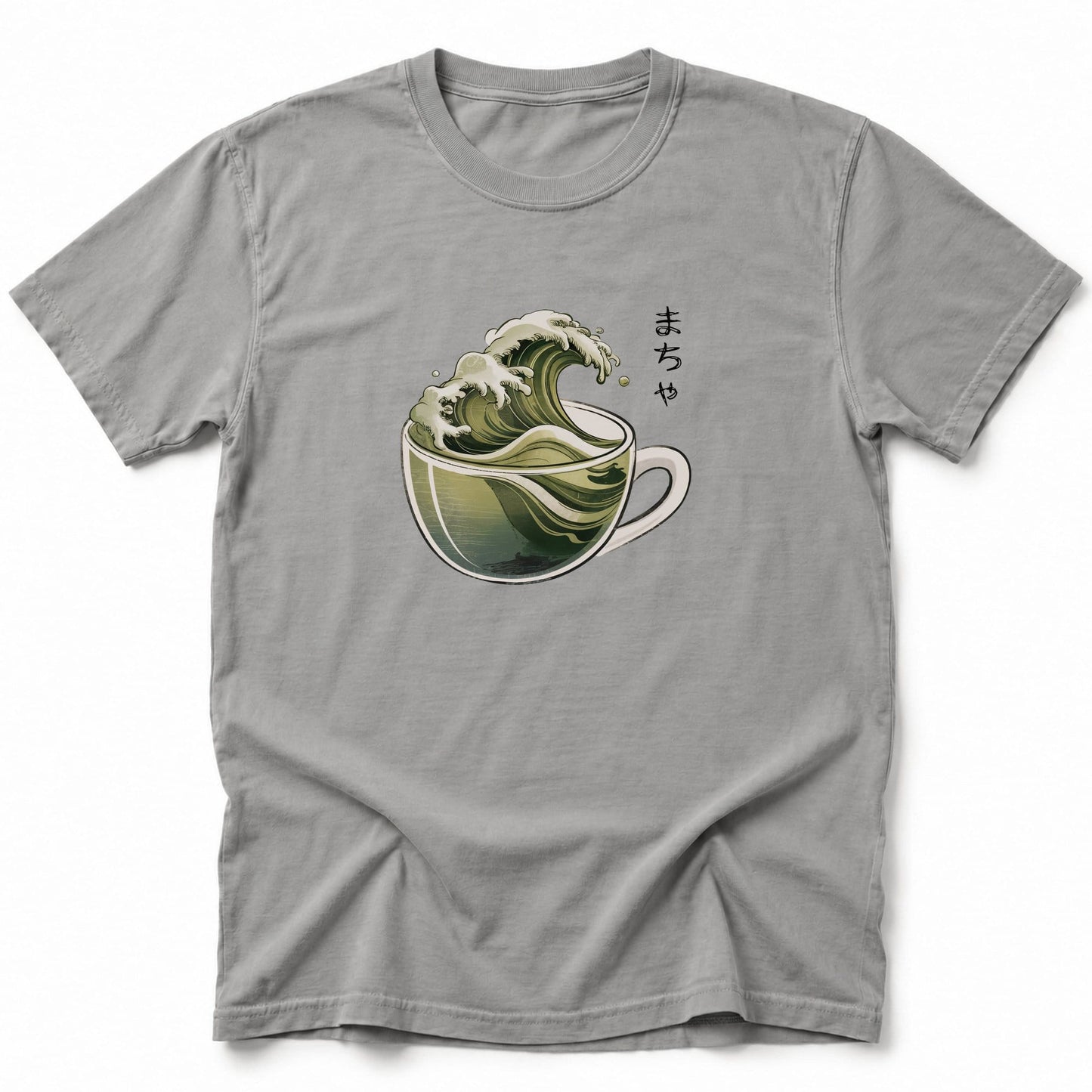 The Great Wave Of Macha T-Shirt Grey / S 13172736232588394720 T-Shirt