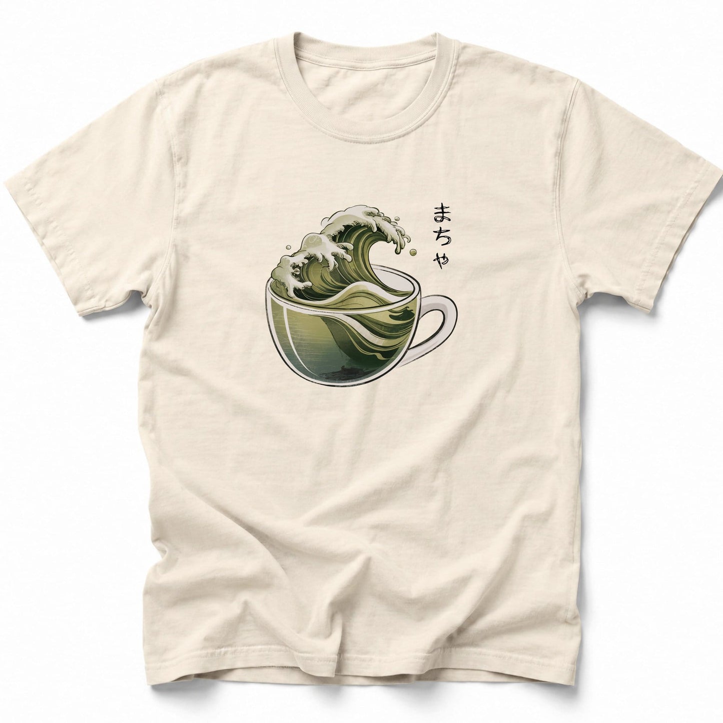 The Great Wave Of Macha T-Shirt Ivory / S 22638586674264508799 T-Shirt