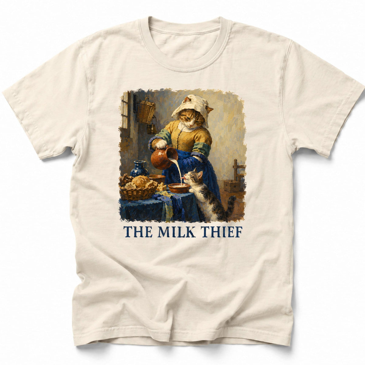 The Milk Thief T-Shirt Ivory / S 27307580740230987585 T-Shirt