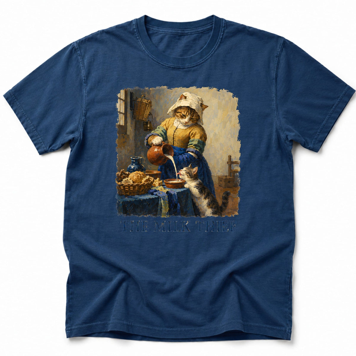 The Milk Thief T-Shirt Navy / S 33523008153193004934 T-Shirt