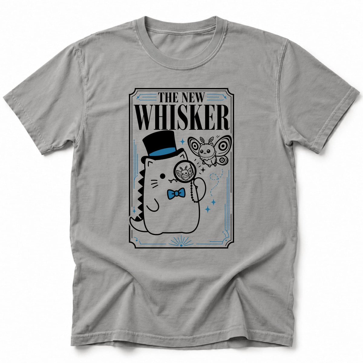 The New Whisker T-Shirt Grey / S 15555873793900649562 T-Shirt