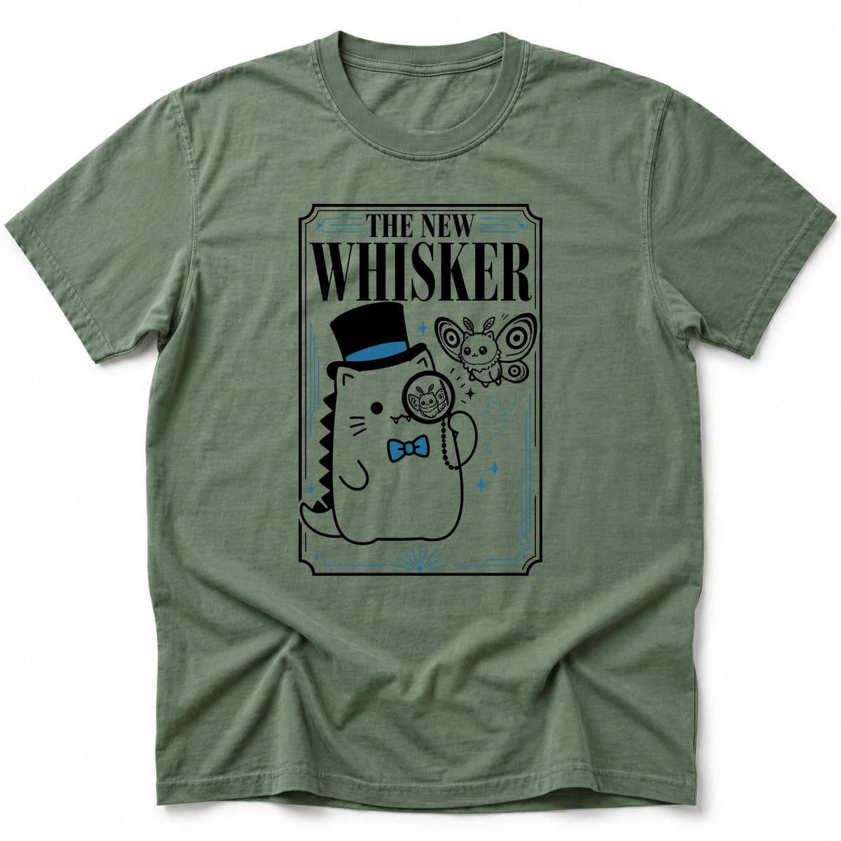 The New Whisker T-Shirt Moss / S 25239642114639662658 T-Shirt