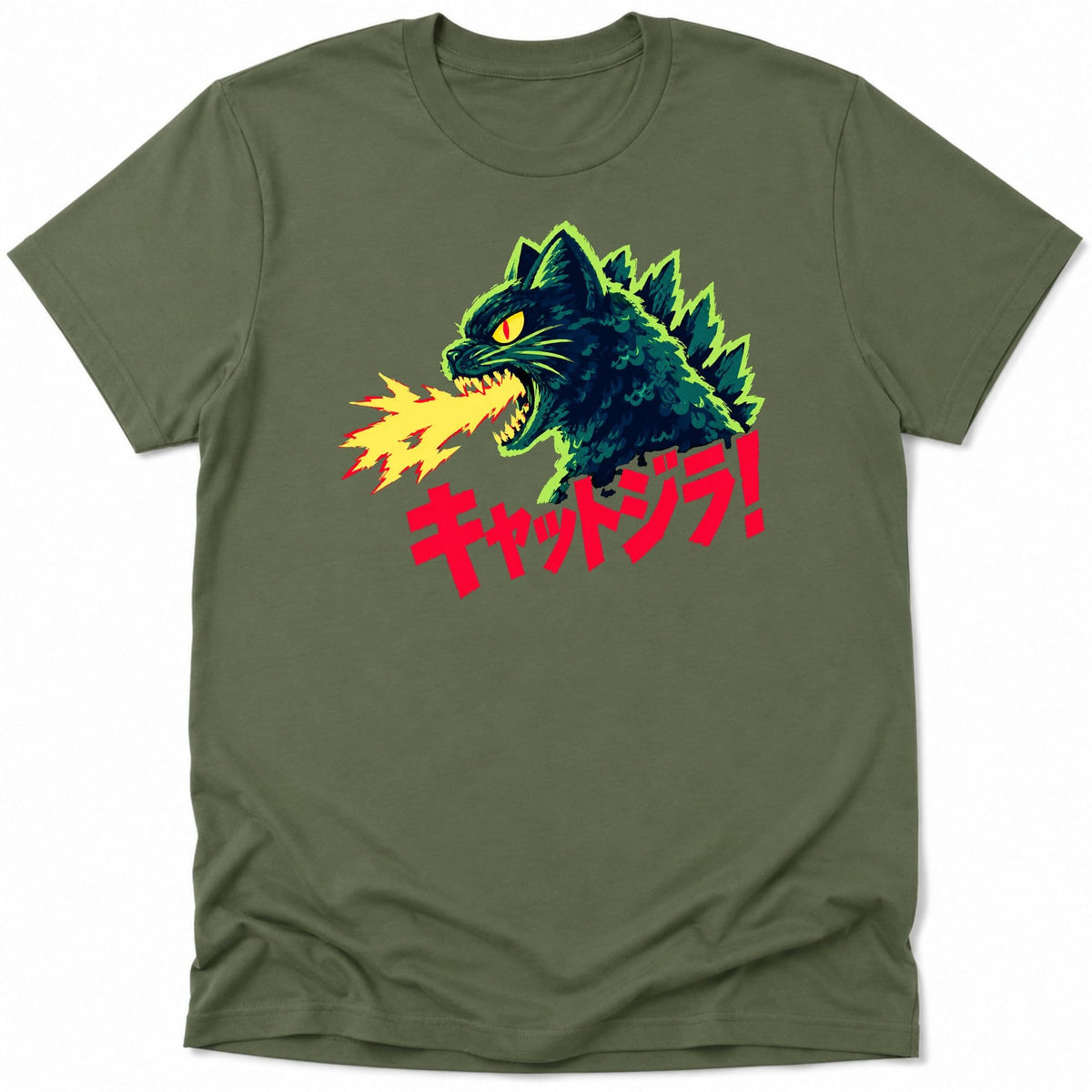The Retro Chaos Everyday Softstyle Tee Military Green / M 18075091033021940619 T-Shirt