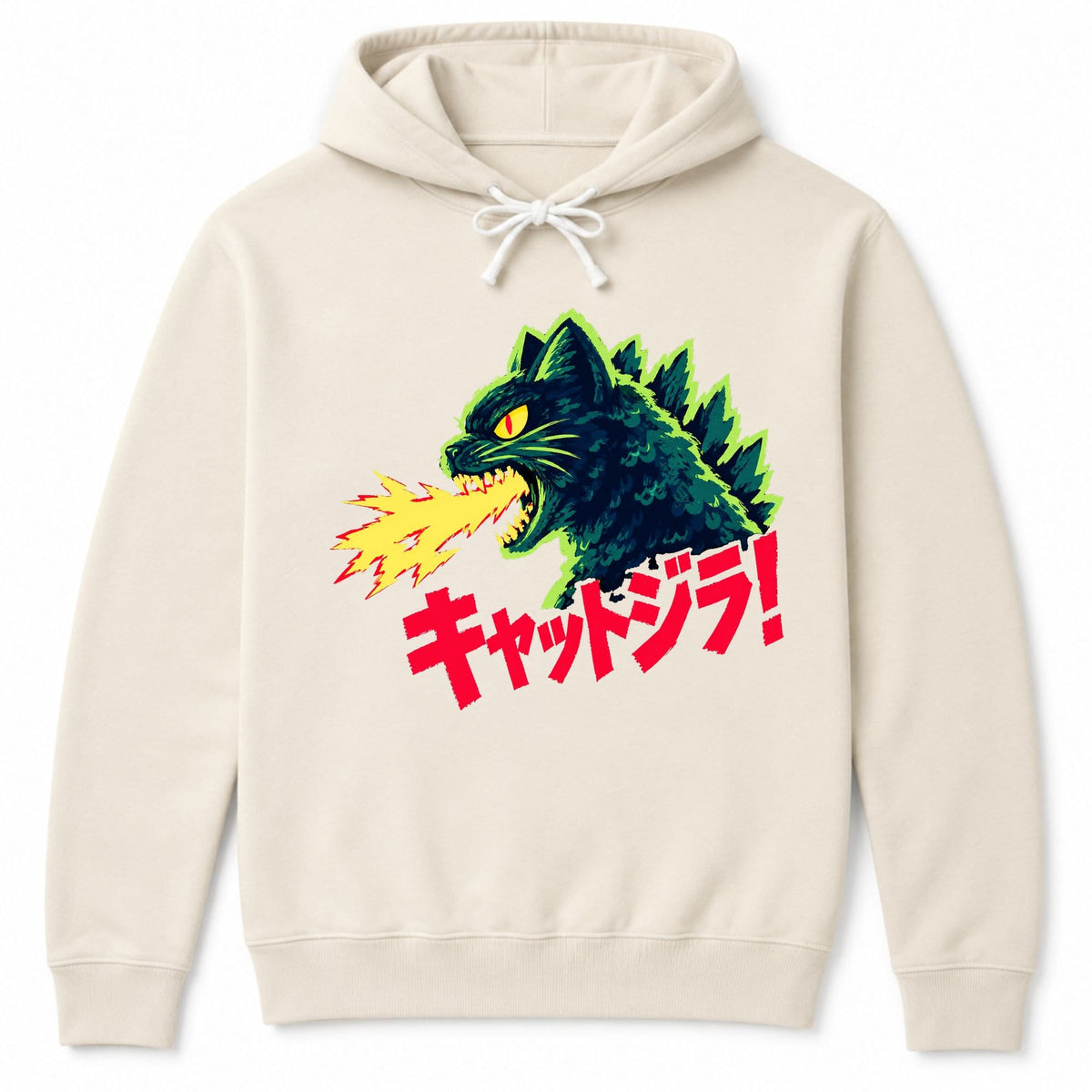 The Retro Chaos Hoodie Ivory / S 11266582497165799932 Hoodie