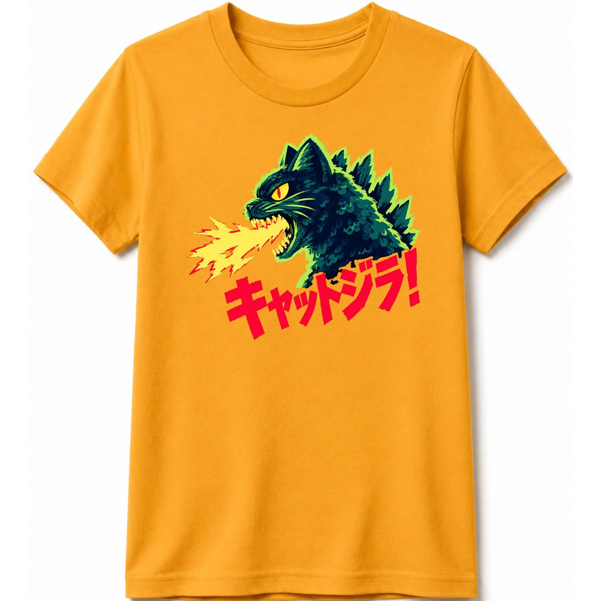 The Retro Chaos Kids Tee Gold / S 23917766493830903523 Kids clothes