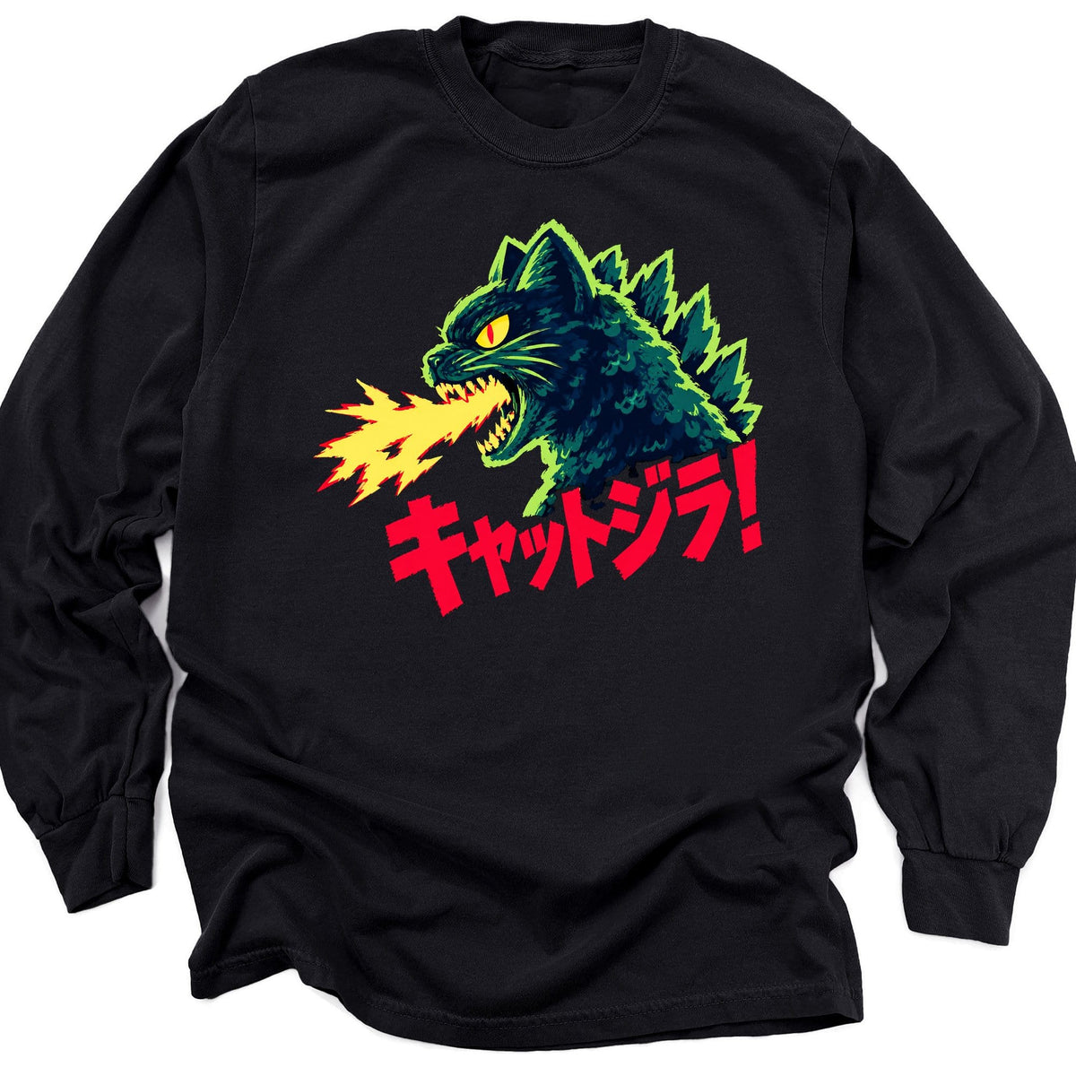 The Retro Chaos Long Sleeve Black / M 18521526921743922169 Long-sleeve