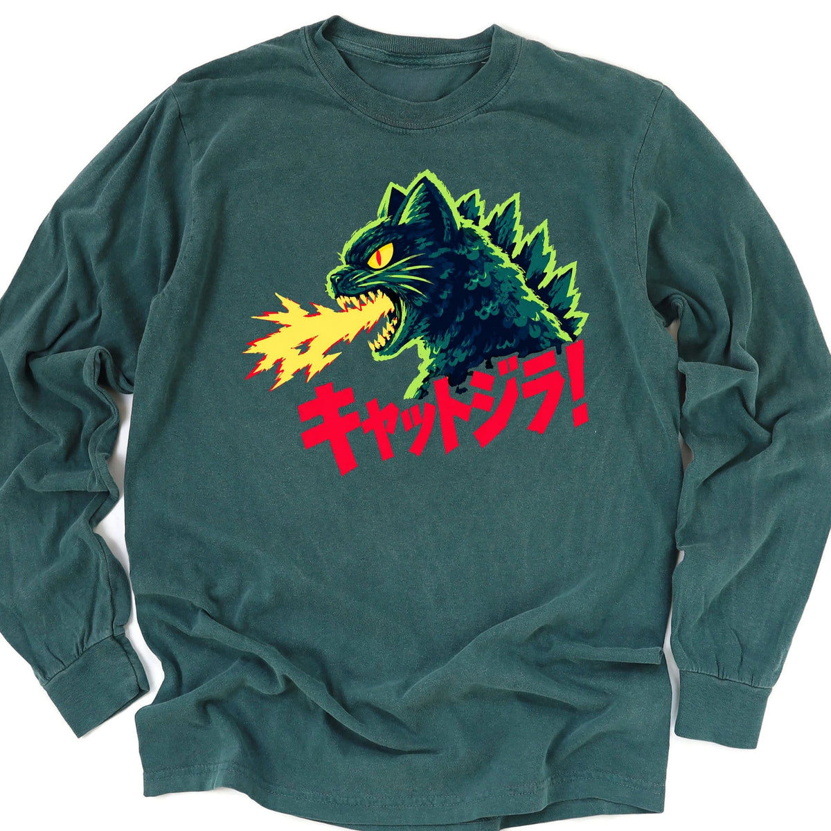 The Retro Chaos Long Sleeve Blue Spruce / M 18959978559923545873 Long-sleeve