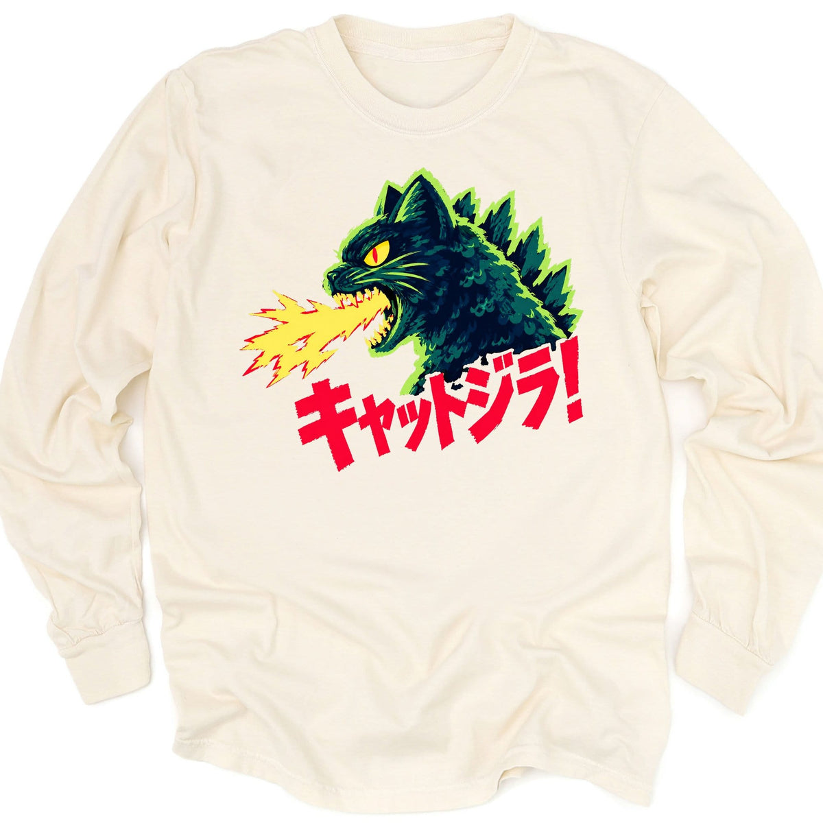 The Retro Chaos Long Sleeve Ivory / M 31782690997602251997 Long-sleeve